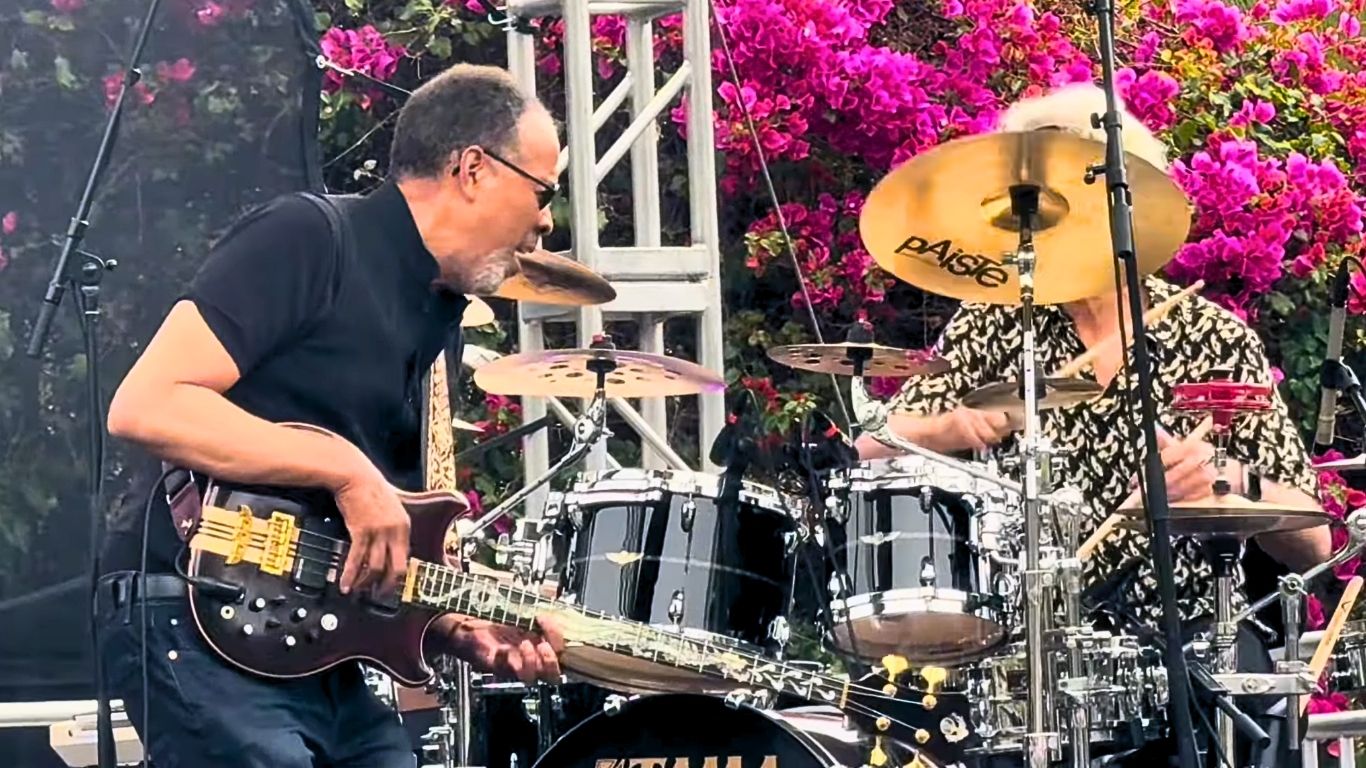 Stanley Clarke Tears Through ‘School Days’ With Stewart Copeland Behind the Kit