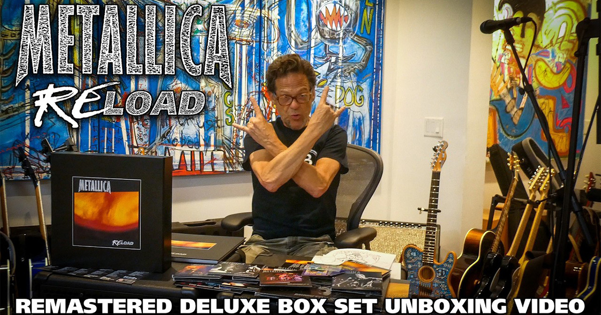 Jason Newsted Looks Back on Metallica’s "ReLoad" in New Deluxe Remastered Set
