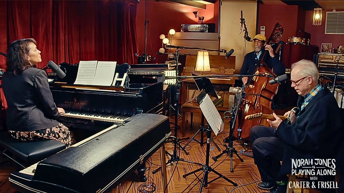 Norah Jones Brings Ron Carter and Bill Frisell Together for a Deep-Listening Masterclass
