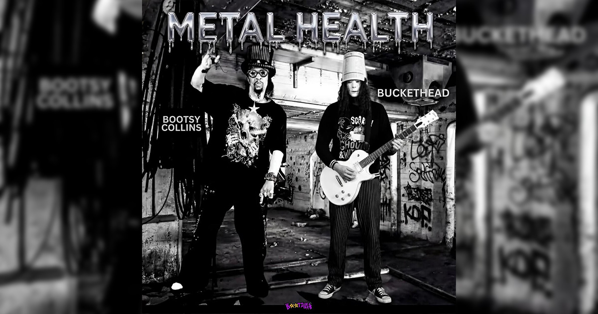Bootsy Collins and Buckethead Recruit Bass All-Stars for “Metal Health”