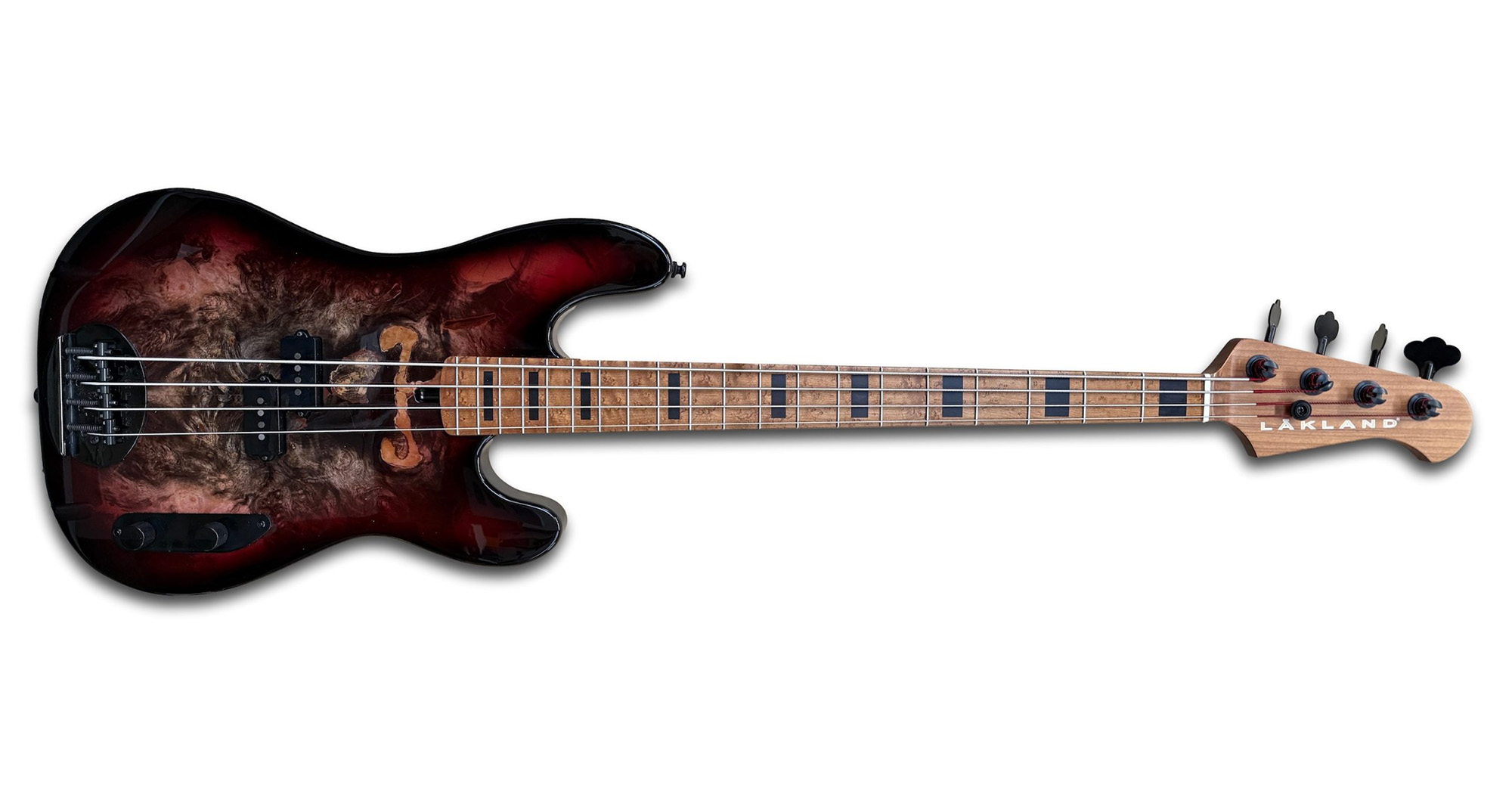 This Buckeye Burl Lakland 44-51 Is an Absolute Showstopper – No Treble