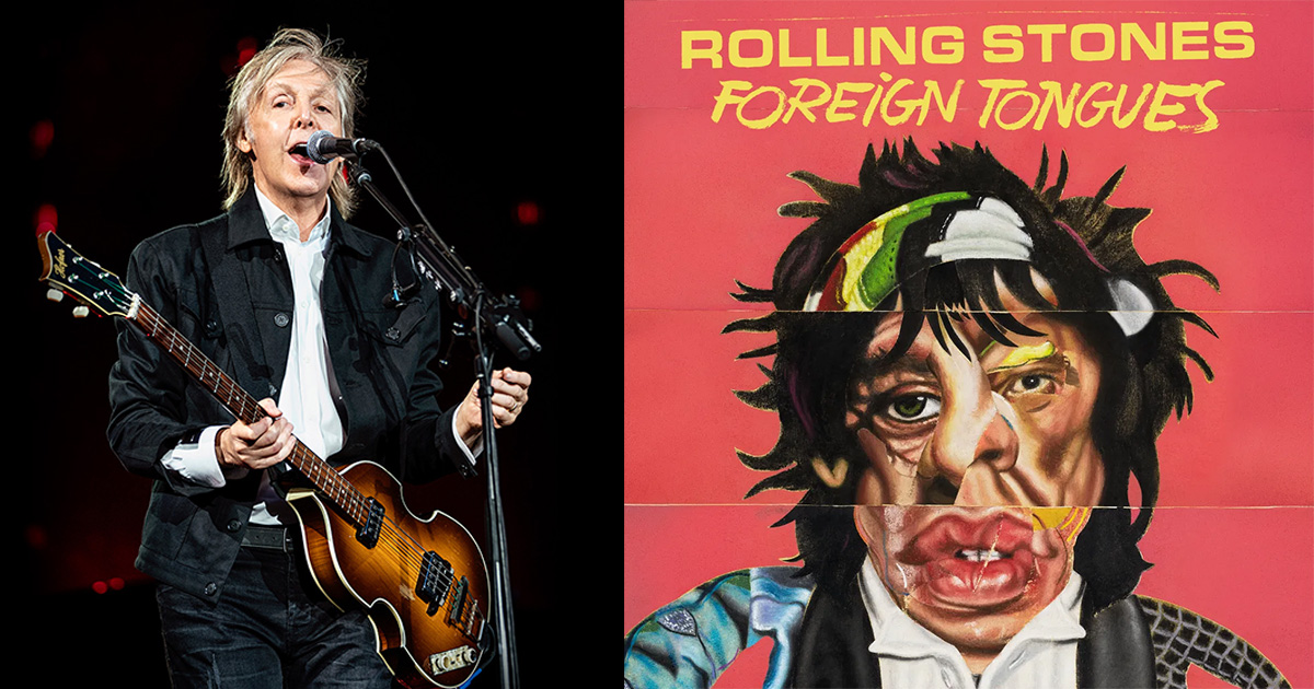 Paul McCartney Becomes a “Session Man” for The Rolling Stones on “Covered in You”