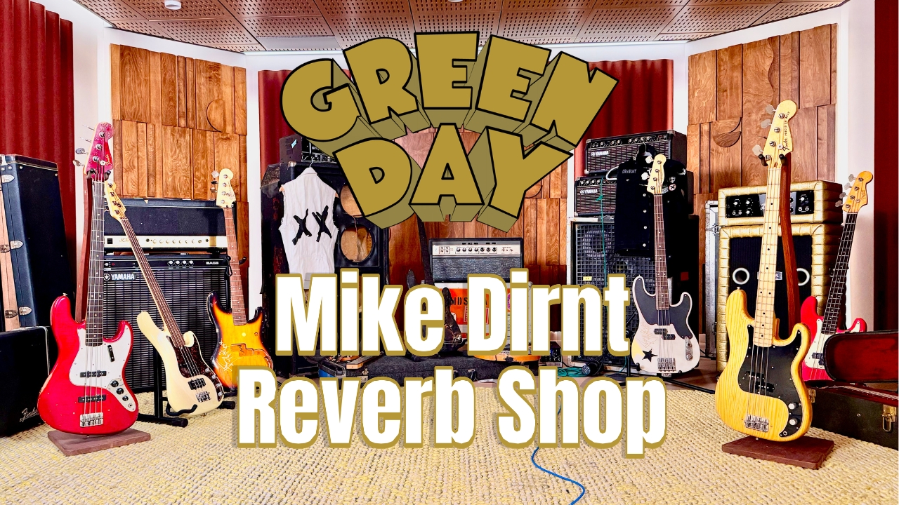 Mike Dirnt Is Opening His Reverb Shop and We Got to Check Out the Gear