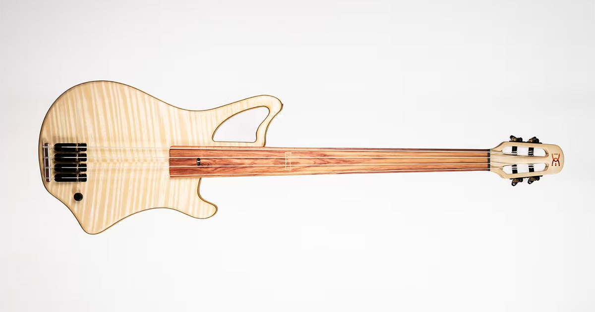 David Emm’s Ultralight Bass Combines Swiss Craftsmanship and Nylon Strings