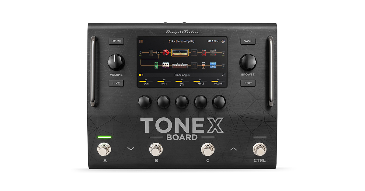 IK Multimedia Unveils the TONEX Board All-in-One Modeling Platform