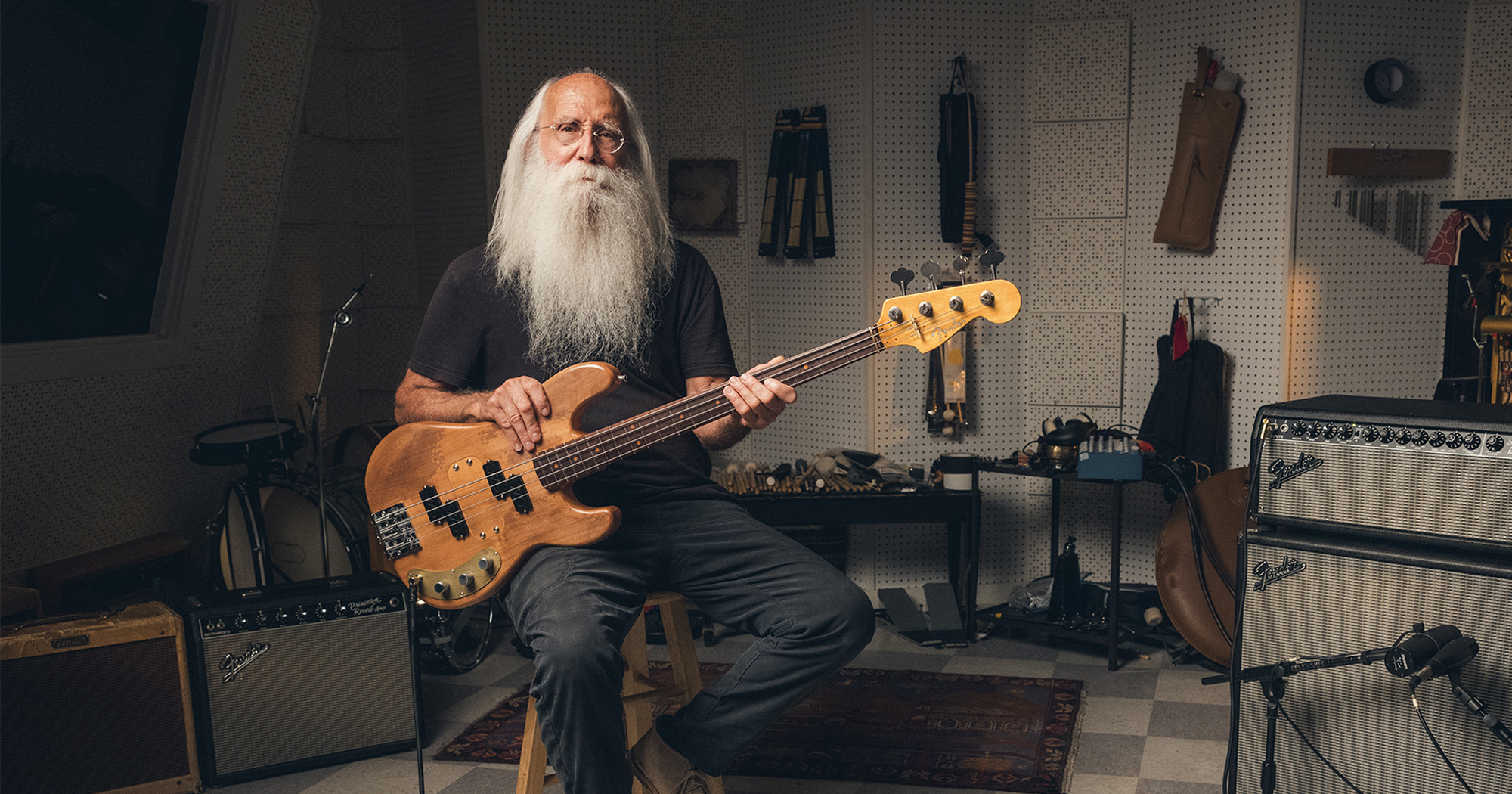 Fender Honors a Studio Legend with the Lee Sklar Precision Bass