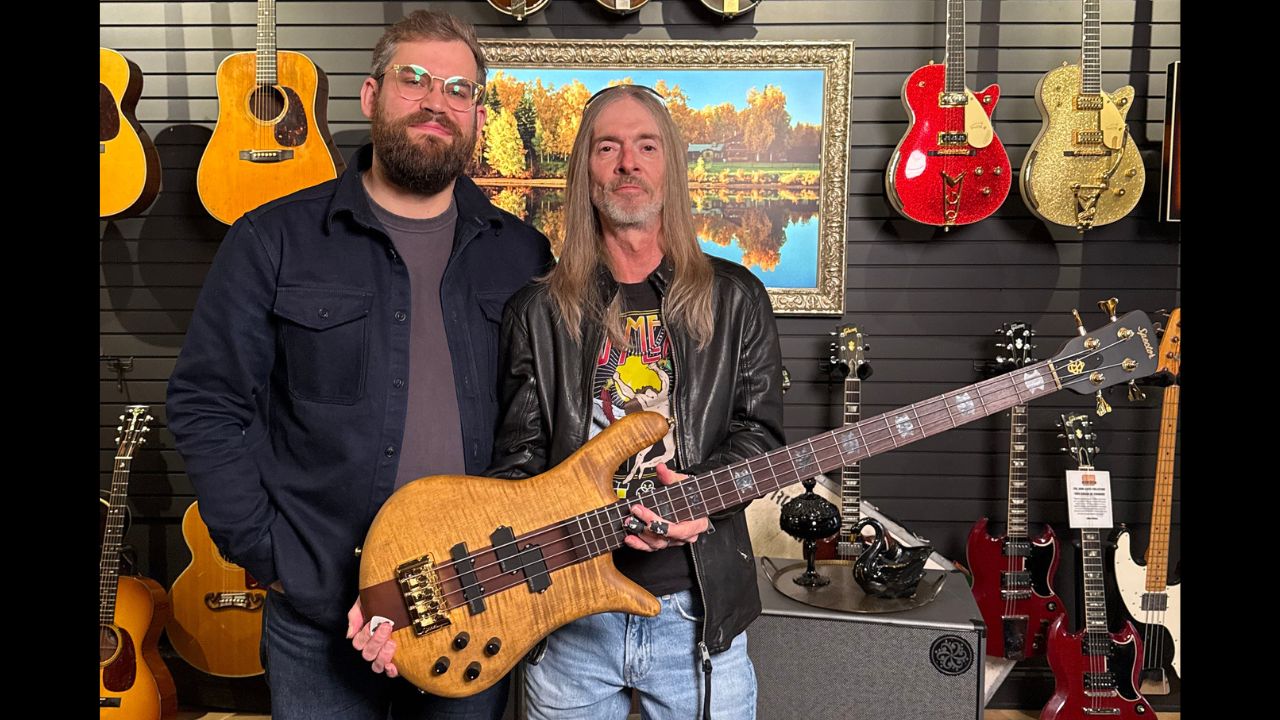 Spector Demos Rex Brown’s New Euro 4 Signature Bass